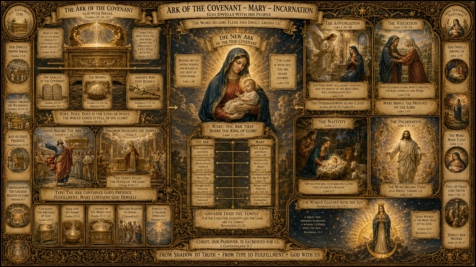 Ark of the Covenant, Mary and the Incarnation